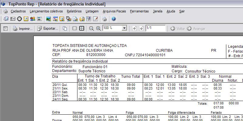 É possível alterar o número de teclado do funcionário pelo TopPonto Web? -  Suporte Topdata®